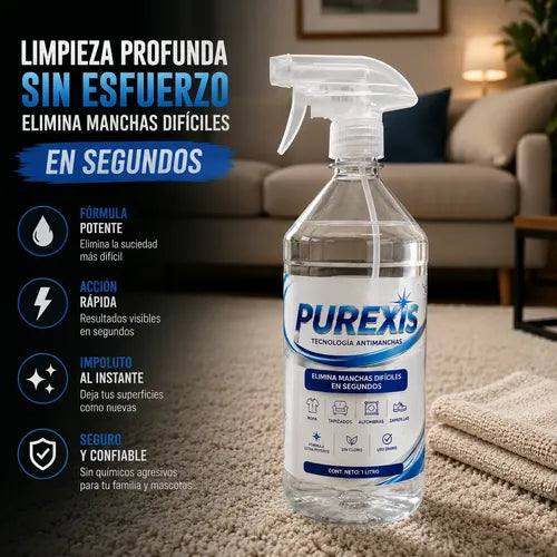 Purexis Quitamanchas Premium - Elimina Manchas X2 Unidades