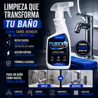 Purexis QuitaSarro Profesional - Elimina el sarro en instantes.