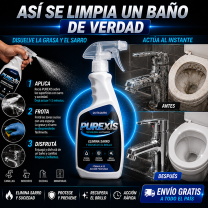 Purexis QuitaSarro Profesional - Elimina el sarro en instantes.