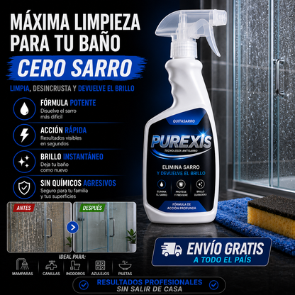 Purexis QuitaSarro Profesional - Elimina el sarro en instantes.