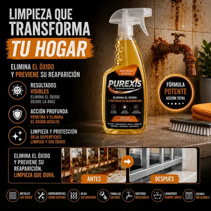 Purexis Removedor De Óxido Premium - Elimina El Óxido