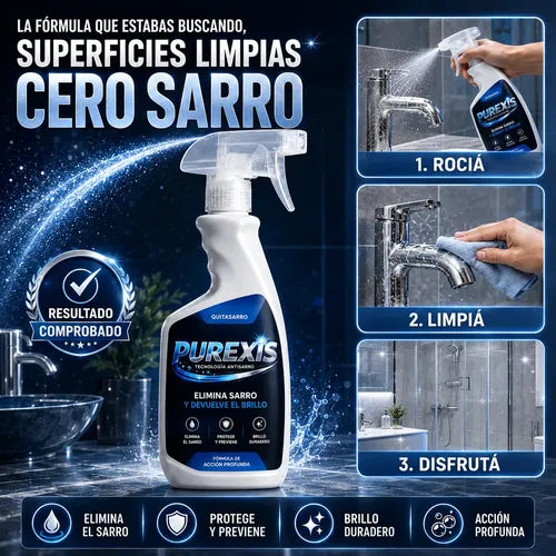 Combo Purexis - Removedor De Moho + Quitasarro X4 Unidades
