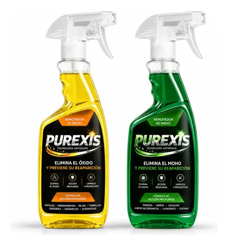 Purexis Combo Kit X2 - Removedor De Moho + Removedor Oxido