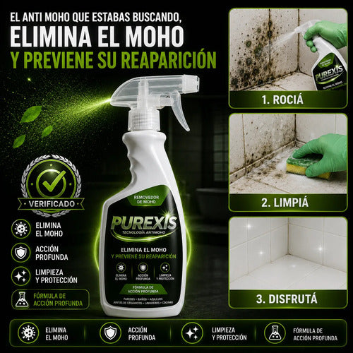 Purexis Removedor De Moho Premium - Hogar Mas Limpio