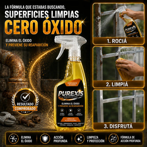 Purexis Combo Kit X2 - Removedor De Moho + Removedor Oxido