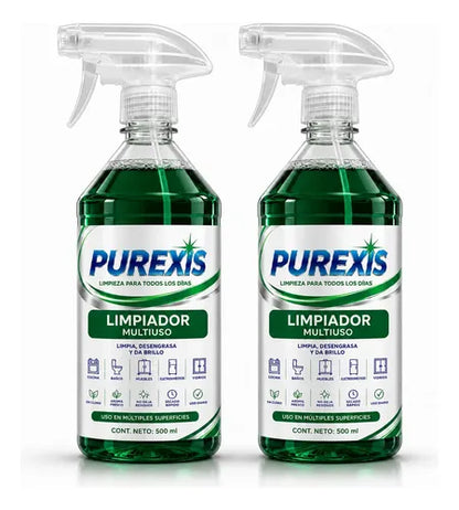 Purexis Limpiador Multiuso - Para Todos Los Dias X2 Unidades