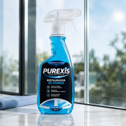Purexis Limpiador De Vidrios - Restaura Los Vidrios Pack X2