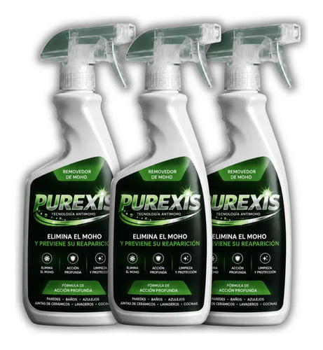 Purexis Removedor De Moho Premium - Hogar Limpio X3 Unidades