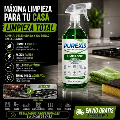 Purexis Limpiador Multiuso - Hogar Limpio Todos Los Dias